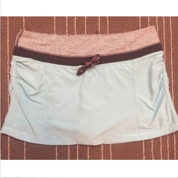 lululemon athletica Pants - Lululemon Running Skirt- Size 8- Blue